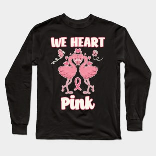 we heart pink Long Sleeve T-Shirt